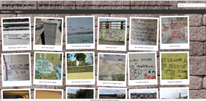 "Amore gridato sui muri"