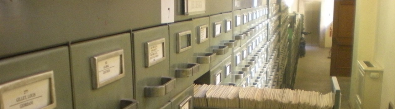 Catalogo a schede- Biblioteca della Camera dei deputati.